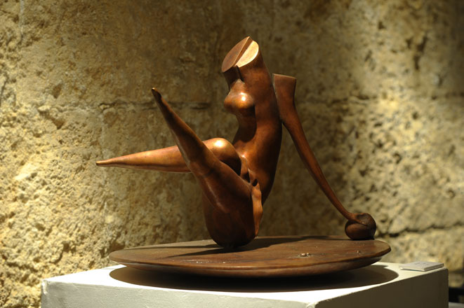 Bahga, bronze, 55 x 55 x 50 cm
