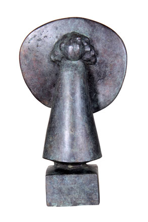 Arrouset El Mouled, 2013, bronze, 41 x 24 x 13 cm