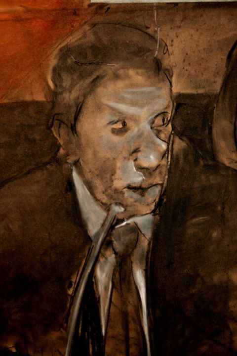 The Politician, oil on canvas