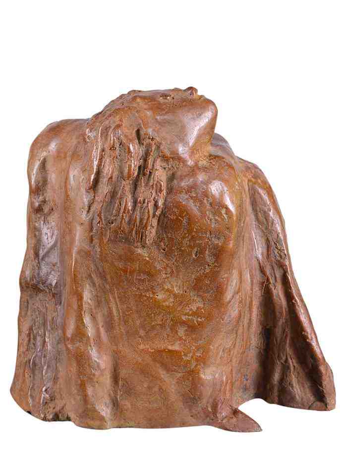 El Malak, 2012 Bronze 25 x 15 x 24 cm