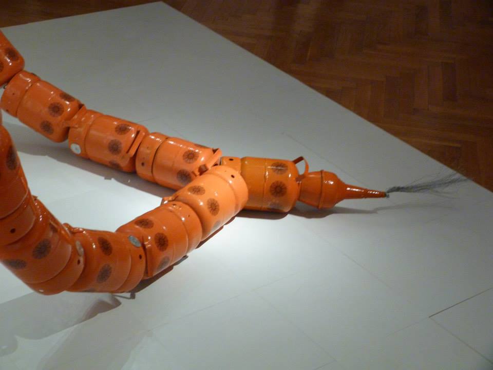 PETRO-BEADS, 2014, 290  x 150 cm