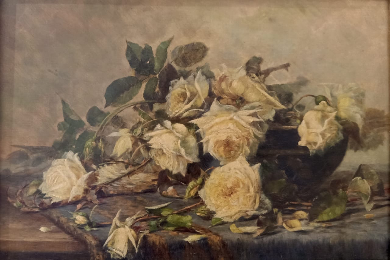 Amelia Da Forno Casonato (1878-1969) 53 x 36 cm Oil on canvas Signed lower left