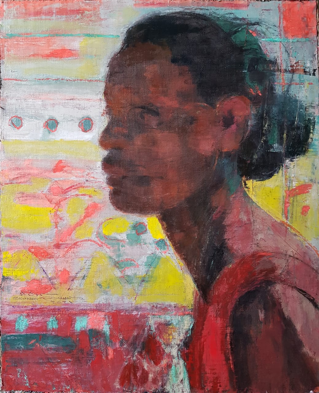 SAMIR FOUAD / Untitled / Oil on canvas / 40 x 50 cm  / LE 35,000 / USD 2,250 / PALESTINE-170