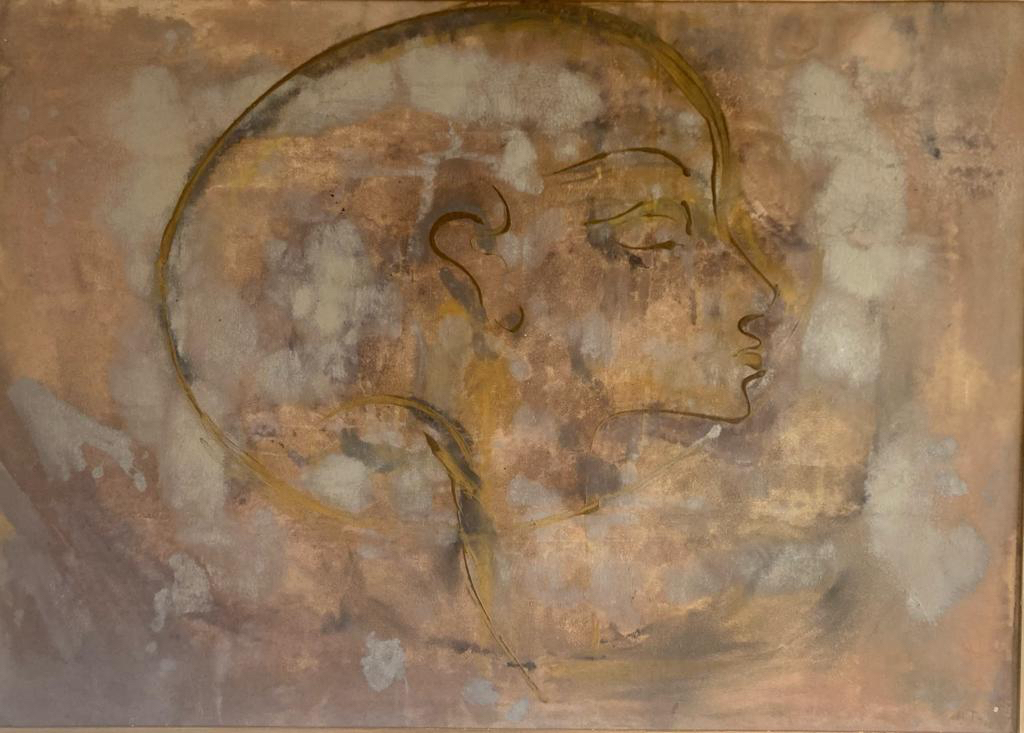 Chant Avedissian, Akhenaton’s Daughter, Oil on canvas, 69 x 98 cm